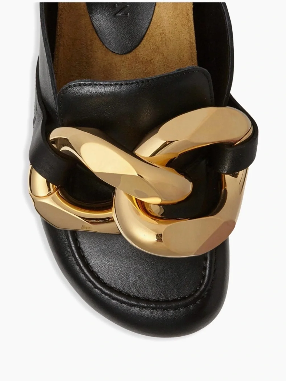 JW Anderson Chunky Napa Chain Slide Mules - Black - Size 36 - Picture 4 of 15